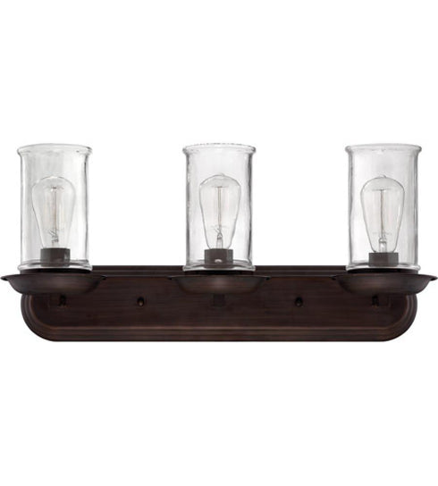 Craftmade Thornton 3 Light Vanity in Aged Bronze Brushed Model: 36103-ABZ