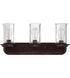 Craftmade Thornton 3 Light Vanity in Aged Bronze Brushed Model: 36103-ABZ