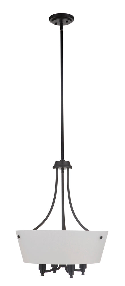 Craftmade Tyler 4 Light Foyer in Brushed Polished Nickel Finish Model: 50234-BNK-WG
