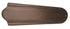 Craftmade Type 1 Custom Carved Series 56 Inch Custom Carved Blades in Walnut Model: B556C-OA8