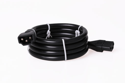 Craftmade Undercabinet Light Bars 36 Inch Connector Cord in Black Finish Model: CUC10-XT36-BLK
