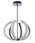 Craftmade Unwind Small LED Pendant in Flat Black Model: 58890-FB-LED
