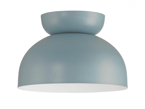Craftmade Ventura Dome 1 Light Flushmount in Baked Clay Model: 59181-BCY