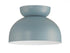 Craftmade Ventura Dome 1 Light Flushmount in Baked Clay Model: 59181-BCY
