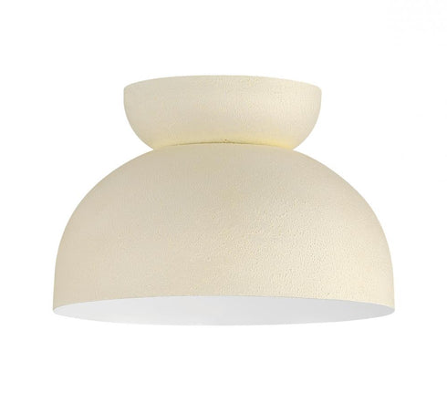Craftmade Ventura Dome 1 Light Flushmount in Baked Clay Model: 59181-BCY