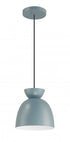 Craftmade Ventura Dome 1 Light Mini Pendant in Baked Clay Model: 59191-BCY