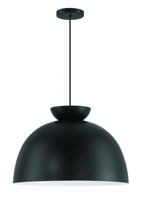 Craftmade Ventura Dome 1 Light Pendant in Baked Clay Model: 59192-BCY