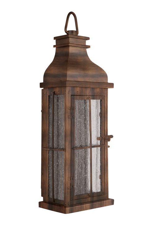 Craftmade Vincent 1 Light LED Pocket Sconce in Weathered Copper Finish Model: ZA1802-WC-LED