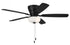 Craftmade Wheeler 52 2-Light Bowl 52 Inch Wheeler 2 Light Bowl in Brushed Polished Nickel With Driftwoo Walnut Blades Model: WHL52BNK5C1