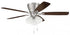 Craftmade Wheeler 52 3-Light 52 Inch Wheeler 3 Light in Brushed Polished Nickel With Driftwoo Walnut Blades Model: WHL52BNK5C3