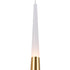 CWI Lighting Andes LED Down Mini Pendant With in Satin Gold Finish Model: 1103P5-1-602