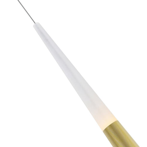 CWI Lighting Andes LED Pool Table Light With in Satin Gold Finish Model: 1103P40-6-602