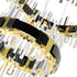 CWI Lighting Aya LED Integrated Pearl Black Chandelier Model: 1592P32-3-612