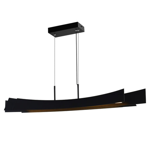 CWI Lighting Candora Integrated LED Black Chandelier Model: 1698P50-101