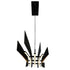 CWI Lighting Candora Integrated LED Black Chandelier Model: 1698P50-101