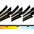 CWI Lighting Candora Integrated LED Black Chandelier Model: 1698P50-101
