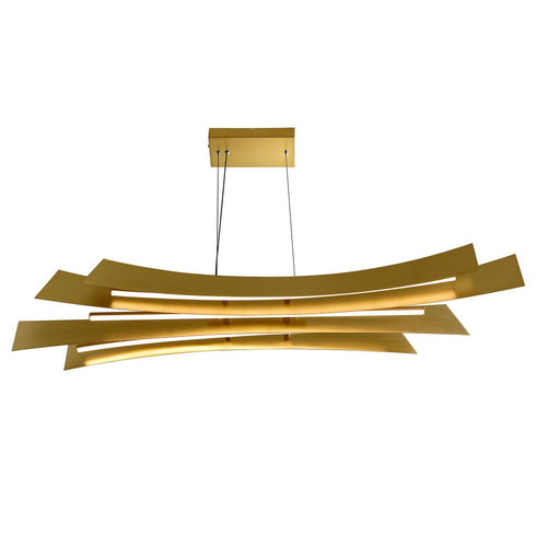 CWI Lighting Candora Integrated LED Brass Chandelier Model: 1698P50-624