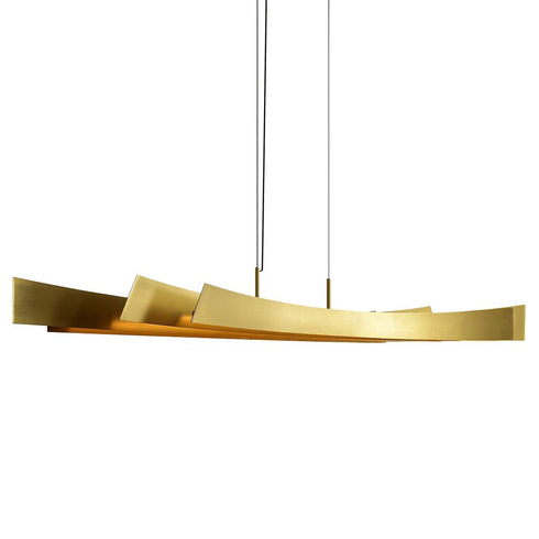CWI Lighting Candora Integrated LED Brass Chandelier Model: 1698P72-624