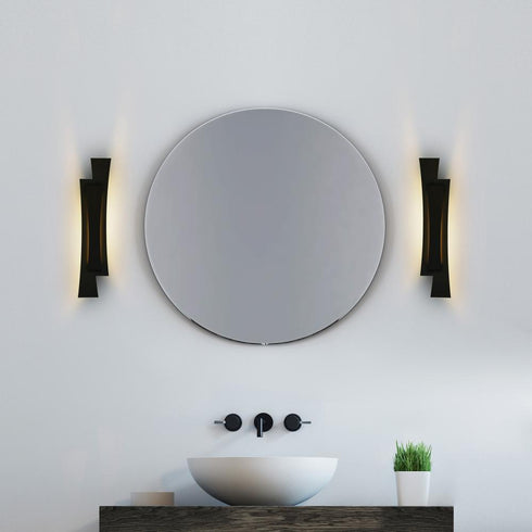 CWI Lighting Candora Integrated LED in Black Vanity Light Model: 1698W24-101