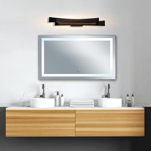 CWI Lighting Candora Integrated LED in Black Vanity Light Model: 1698W36-101