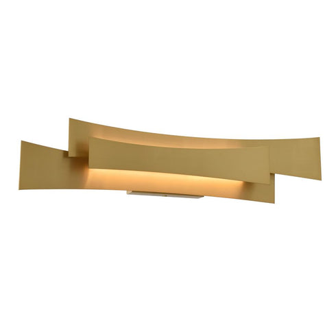 CWI Lighting Candora Integrated LED in Brass Vanity Light Model: 1698W24-624