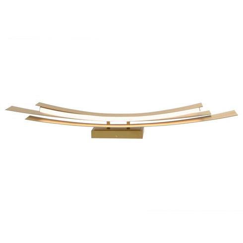 CWI Lighting Candora Integrated LED in Brass Vanity Light Model: 1698W36-624
