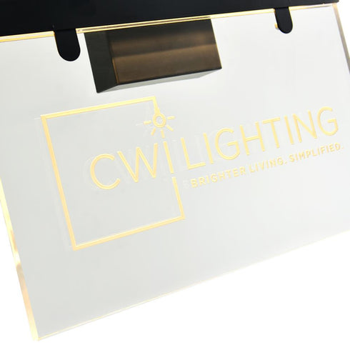 CWI Lighting Ceiling Sign in 0 Finish Model: 1259C16-102