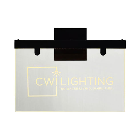 CWI Lighting Ceiling Sign in 0 Finish Model: 1259C16-102