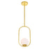 CWI Lighting Celeste 1 Light Mini Pendant With in Medallion Gold Finish Model: 1212P8-1-169