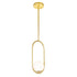 CWI Lighting Celeste 1 Light Mini Pendant With in Medallion Gold Finish Model: 1212P8-1-169