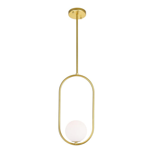 CWI Lighting Celeste 1 Light Mini Pendant With in Medallion Gold Finish Model: 1212P8-1-169