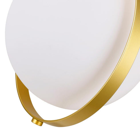CWI Lighting Da Vinci 1 Light Mini Pendant With Brass Finish in Medallion Gold Finish Model: 1153P10-1-169