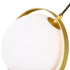 CWI Lighting Da Vinci 1 Light Mini Pendant With Brass Finish in Medallion Gold Finish Model: 1153P10-1-169