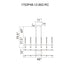 CWI Lighting Dragonswatch Integrated LED Satin Gold Model: 1703P48-12-602-RC