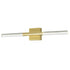CWI Lighting Dragonswatch Integrated LED Satin Gold Vanity Model: 1703W26-602