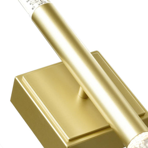CWI Lighting Dragonswatch Integrated LED Satin Gold Vanity Model: 1703W26-602