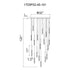 CWI Lighting Dragonswatch LED Integrated Chandelier With Model: 1703P32-45-101