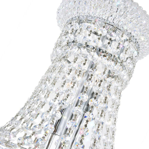 CWI Lighting Empire 18 Light Down Chandelier With in Chrome Finish Model: 8001P28C