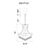 CWI Lighting Empire 6 Light Chandelier With in Chrome Finish Model: 8001P14C
