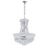 CWI Lighting Empire 8 Light Down Chandelier With in Chrome Finish Model: 8001P18C