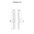 CWI Lighting Fiji Integrated LED Black Outdoor Wall Light Model: 1702W24-101