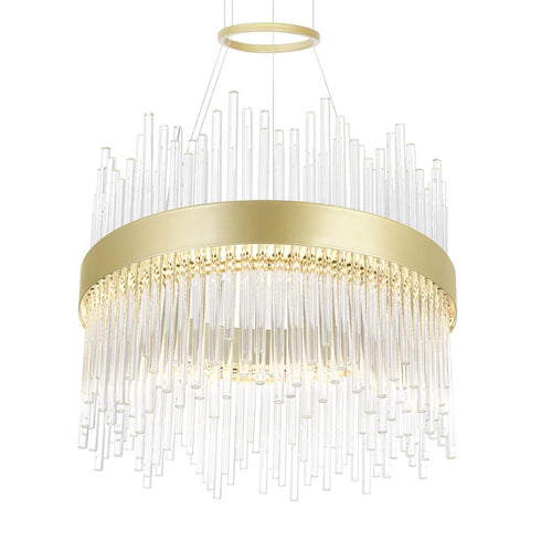 CWI Lighting Genevieve LED Chandelier With in Medallion Gold Finish Model: 1063P16-169
