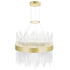 CWI Lighting Genevieve LED Chandelier With in Medallion Gold Finish Model: 1063P16-169