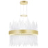 CWI Lighting Genevieve LED Chandelier With in Medallion Gold Finish Model: 1063P16-169