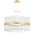 CWI Lighting Genevieve LED Chandelier With in Medallion Gold Finish Model: 1063P24-169