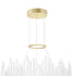 CWI Lighting Genevieve LED Chandelier With in Medallion Gold Finish Model: 1063P24-169