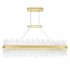 CWI Lighting Genevieve LED Chandelier With in Medallion Gold Finish Model: 1063P47-169-RC