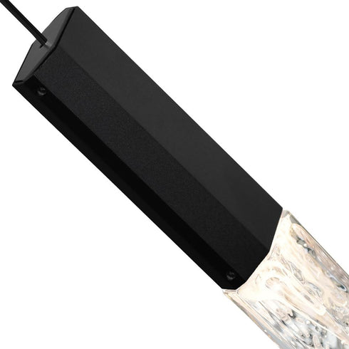 CWI Lighting Greta Integrated LED Black Mini Pendant Model: 1589P12-5-101