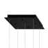 CWI Lighting Greta Integrated LED Black Mini Pendant Model: 1589P12-5-101