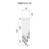 CWI Lighting Greta Integrated LED Black Mini Pendant Model: 1589P12-5-101